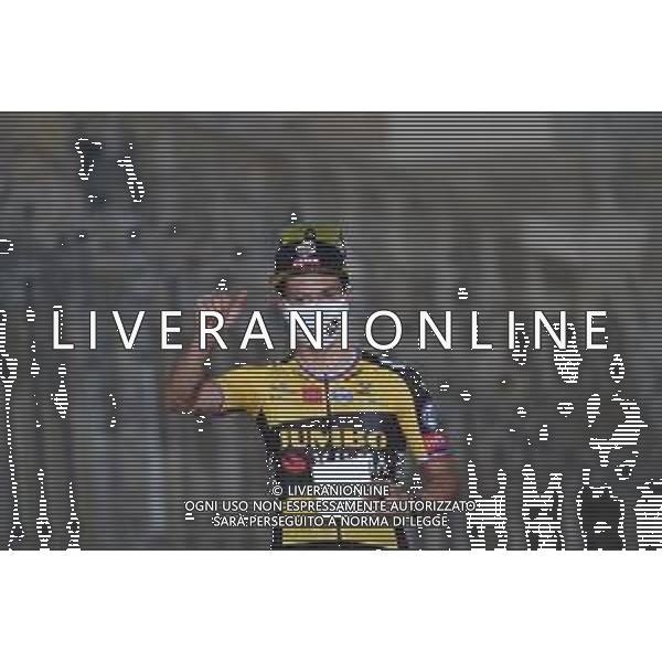 05-09-2021 Vuelta A Espana; Tappa 21 Padron - Santiago De Compostela; 2021, Jumbo - Visma; Roglic, Primoz; Santiago De Compostela; ©SIROTTI/AGENZIA ALDO LIVERANI SAS