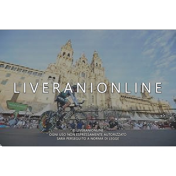 05-09-2021 Vuelta A Espana; Tappa 21 Padron - Santiago De Compostela; 2021, Bora - Hansgrohe; Grosschartner, Felix; Santiago De Compostela; ©SIROTTIAGENZIA ALDO LIVERANI SAS