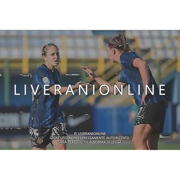 © TVRG Tatiana Bonetti (Inter) SX e Gloria Marinelli (Inter) DX Inter Milano Women vs Lazio Women Campionato Serie A femminile - 2a giornata Sesto San Giovanni (MI) 05-09-2021 Stadio Ernesto Breda foto Roberto Garavaglia/ag. Aldo Liverani sas
