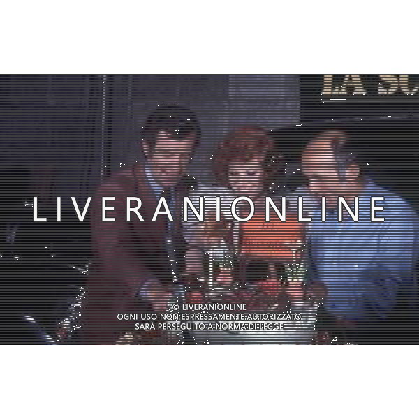 RETROSPETTIVA JEAN PAUL BELMONDO ATTORE FRANCESE CON CLAUDIA CARDINALE A CANNES NELL\'ANNO 1972 ©Archivio Giovanni Liverani/AGENZIA ALDO LIVERANI SAS