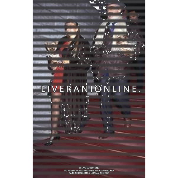 RETROSPETTIVA JEAN PAUL BELMONDO ATTORE FRANCESE A MILANO NEL 1991 CON LA MOGLIE NATTY TARDIVEL ©Archivio Giovanni Liverani/AGENZIA ALDO LIVERANI SAS