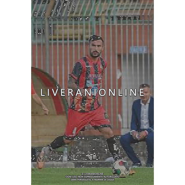FagioliniF/LMedia - Lucchese vs Cesena - Campionato di Calcio Serie C - Lega Pro 2021/2022 05 settembre 2021 - Stadio Porta Elisa, Lucca, Italia Nella foto: Nicholas Bensaja (Lucchese) @FagioliniF/LMedia/AGENZIA ALDO LIVERANI SAS