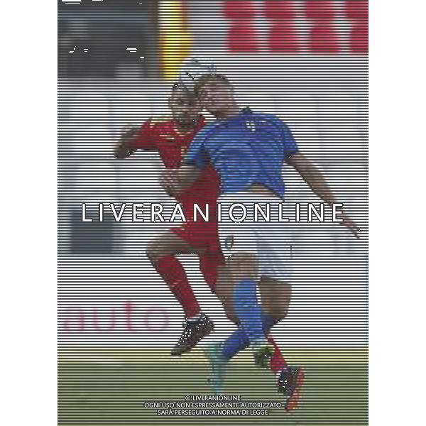 UEFA - Italia Under 21 vs Montenegro under 21- Qualificazioni al Campionato Europeo Under 21 2023 del 07/09/2021 nella foto: Lorenzo Colombo (Italy) ©Claudio Zamagni/Agenzia Aldo Liverani during qualifiers UEFA Championship Under 21 - 2023 match between Italy and Montenegro under 21 on september 07 2021. photo credit by Claudio Zamagni/Aldo Liverani Photo Agency