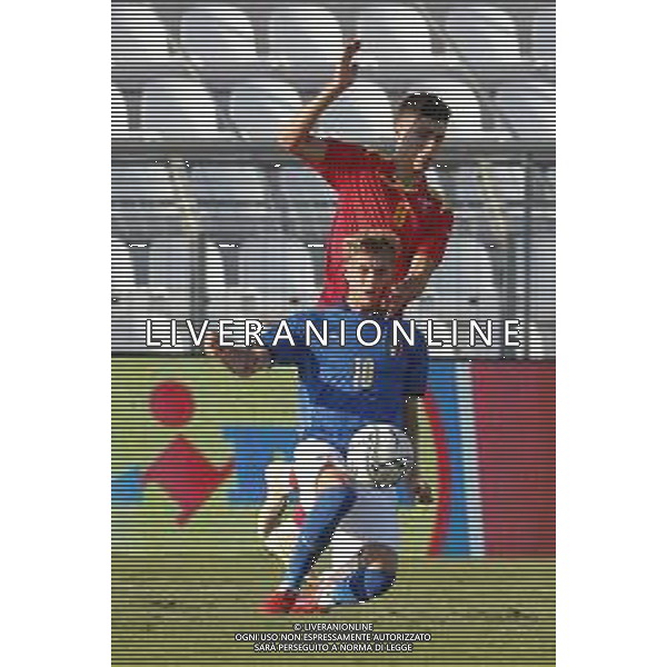 UEFA - Italia Under 21 vs Montenegro under 21- Qualificazioni al Campionato Europeo Under 21 2023 del 07/09/2021 nella foto: Nicolo Rovella (Italy) ©Claudio Zamagni/Agenzia Aldo Liverani during qualifiers UEFA Championship Under 21 - 2023 match between Italy and Montenegro under 21 on september 07 2021. photo credit by Claudio Zamagni/Aldo Liverani Photo Agency/AGENZIA ALDO LIVERANI SAS