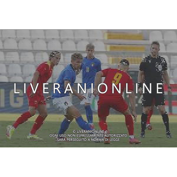 UEFA - Italia Under 21 vs Montenegro under 21- Qualificazioni al Campionato Europeo Under 21 2023 del 07/09/2021 nella foto: Matteo Lovato (Italy) ©Claudio Zamagni/Agenzia Aldo Liverani during qualifiers UEFA Championship Under 21 - 2023 match between Italy and Montenegro under 21 on september 07 2021. photo credit by Claudio Zamagni/Aldo Liverani Photo Agency/AGENZIA ALDO LIVERANI SAS