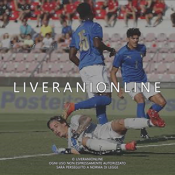 UEFA - Italia Under 21 vs Montenegro under 21- Qualificazioni al Campionato Europeo Under 21 2023 del 07/09/2021 nella foto: Marco Carnesecchi (Italy) ©Claudio Zamagni/Agenzia Aldo Liverani during qualifiers UEFA Championship Under 21 - 2023 match between Italy and Montenegro under 21 on september 07 2021. photo credit by Claudio Zamagni/Aldo Liverani Photo Agency/AGENZIA ALDO LIVERANI SAS