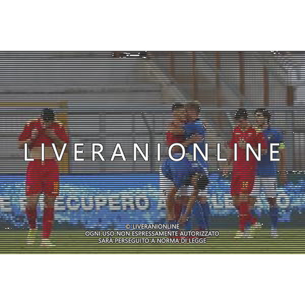 UEFA - Italia Under 21 vs Montenegro under 21- Qualificazioni al Campionato Europeo Under 21 2023 del 07/09/2021 nella foto: saluti a fine gara ©Claudio Zamagni/Agenzia Aldo Liverani during qualifiers UEFA Championship Under 21 - 2023 match between Italy and Montenegro under 21 on september 07 2021. photo credit by Claudio Zamagni/Aldo Liverani Photo Agency/AGENZIA ALDO LIVERANI SAS