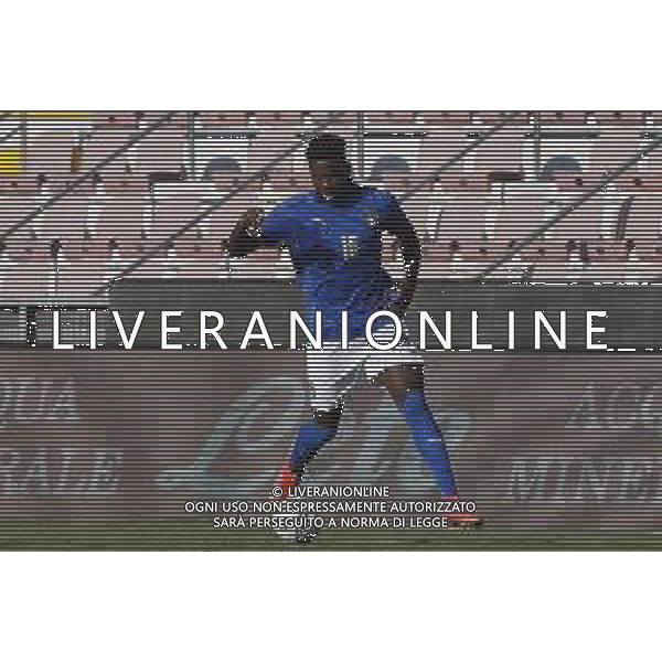 UEFA - Italia Under 21 vs Montenegro under 21- Qualificazioni al Campionato Europeo Under 21 2023 del 07/09/2021 nella foto: Caleb Okoli (Italy) ©Claudio Zamagni/Agenzia Aldo Liverani Caleb Okoli (Italy) during qualifiers UEFA Championship Under 21 - 2023 match between Italy and Montenegro under 21 on september 07 2021. photo credit by Claudio Zamagni/Aldo Liverani Photo Agency/AGENZIA ALDO LIVERANI SAS