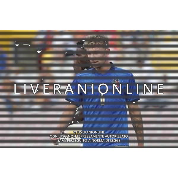 UEFA - Italia Under 21 vs Montenegro under 21- Qualificazioni al Campionato Europeo Under 21 2023 del 07/09/2021 nella foto: Matteo Lovato (Italy) ©Claudio Zamagni/Agenzia Aldo Liverani Matteo Lovato (Italy) during qualifiers UEFA Championship Under 21 - 2023 match between Italy and Montenegro under 21 on september 07 2021. photo credit by Claudio Zamagni/Aldo Liverani Photo Agency/AGENZIA ALDO LIVERANI SAS