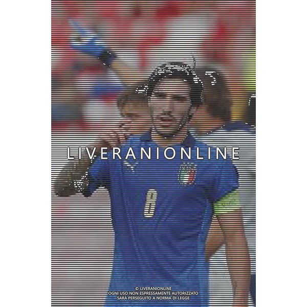 UEFA - Italia Under 21 vs Montenegro under 21- Qualificazioni al Campionato Europeo Under 21 2023 del 07/09/2021 nella foto: Sandro Tonali (Italy) ©Claudio Zamagni/Agenzia Aldo Liverani Sandro Tonali (Italy) during qualifiers UEFA Championship Under 21 - 2023 match between Italy and Montenegro under 21 on september 07 2021. photo credit by Claudio Zamagni/Aldo Liverani Photo Agency/AGENZIA ALDO LIVERANI SAS