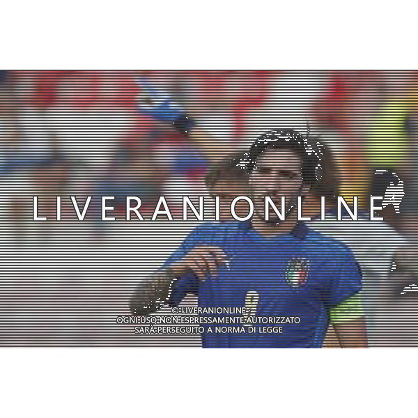UEFA - Italia Under 21 vs Montenegro under 21- Qualificazioni al Campionato Europeo Under 21 2023 del 07/09/2021 nella foto: Sandro Tonali (Italy) ©Claudio Zamagni/Agenzia Aldo Liverani Sandro Tonali (Italy) during qualifiers UEFA Championship Under 21 - 2023 match between Italy and Montenegro under 21 on september 07 2021. photo credit by Claudio Zamagni/Aldo Liverani Photo Agency/AGENZIA ALDO LIVERANI SAS