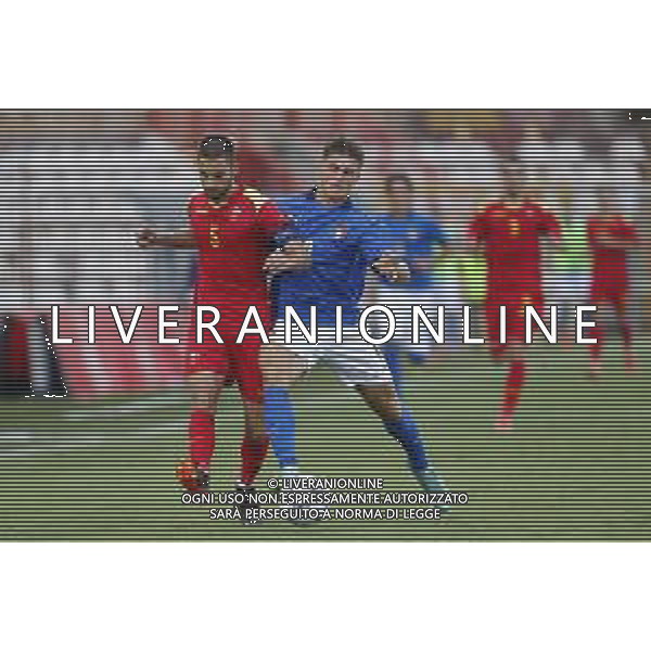 UEFA - Italia Under 21 vs Montenegro under 21- Qualificazioni al Campionato Europeo Under 21 2023 del 07/09/2021 nella foto: Lorenzo Colombo (Italy) ©Claudio Zamagni/Agenzia Aldo Liverani Lorenzo Colombo (Italy) during qualifiers UEFA Championship Under 21 - 2023 match between Italy and Montenegro under 21 on september 07 2021. photo credit by Claudio Zamagni/Aldo Liverani Photo Agency/AGENZIA ALDO LIVERANI SAS