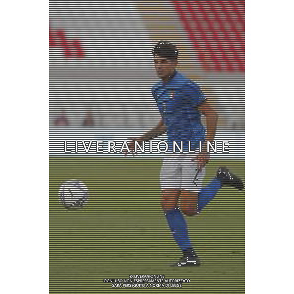 UEFA - Italia Under 21 vs Montenegro under 21- Qualificazioni al Campionato Europeo Under 21 2023 del 07/09/2021 nella foto: Raoul Bellanova (Italy) ©Claudio Zamagni/Agenzia Aldo Liverani Raoul Bellanova (Italy) during qualifiers UEFA Championship Under 21 - 2023 match between Italy and Montenegro under 21 on september 07 2021. photo credit by Claudio Zamagni/Aldo Liverani Photo Agency/AGENZIA ALDO LIVERANI SAS