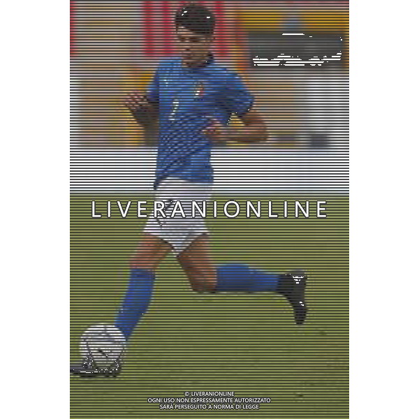 UEFA - Italia Under 21 vs Montenegro under 21- Qualificazioni al Campionato Europeo Under 21 2023 del 07/09/2021 nella foto: Raoul Bellanova (Italy) ©Claudio Zamagni/Agenzia Aldo Liverani Raoul Bellanova (Italy) during qualifiers UEFA Championship Under 21 - 2023 match between Italy and Montenegro under 21 on september 07 2021. photo credit by Claudio Zamagni/Aldo Liverani Photo Agency/AGENZIA ALDO LIVERANI SAS