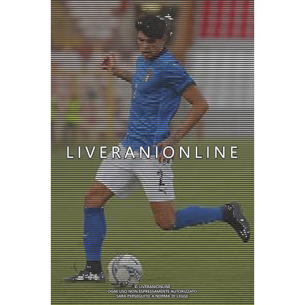UEFA - Italia Under 21 vs Montenegro under 21- Qualificazioni al Campionato Europeo Under 21 2023 del 07/09/2021 nella foto: Raoul Bellanova (Italy) ©Claudio Zamagni/Agenzia Aldo Liverani Raoul Bellanova (Italy)during qualifiers UEFA Championship Under 21 - 2023 match between Italy and Montenegro under 21 on september 07 2021. photo credit by Claudio Zamagni/Aldo Liverani Photo Agency/AGENZIA ALDO LIVERANI SAS