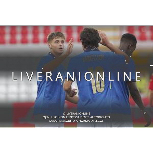 UEFA - Italia Under 21 vs Montenegro under 21- Qualificazioni al Campionato Europeo Under 21 2023 del 07/09/2021 nella foto: to: ©Claudio Zamagni/Agenzia Aldo Liverani to: during qualifiers UEFA Championship Under 21 - 2023 match between Italy and Montenegro under 21 on september 07 2021. photo credit by Claudio Zamagni/Aldo Liverani Photo Agency/AGENZIA ALDO LIVERANI SAS