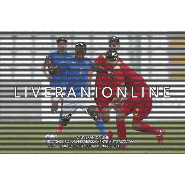 UEFA - Italia Under 21 vs Montenegro under 21- Qualificazioni al Campionato Europeo Under 21 2023 del 07/09/2021 nella foto: Kelvin Yeboah (Italy) ©Claudio Zamagni/Agenzia Aldo Liverani Kelvin Yeboah (Italy) during qualifiers UEFA Championship Under 21 - 2023 match between Italy and Montenegro under 21 on september 07 2021. photo credit by Claudio Zamagni/Aldo Liverani Photo Agency/AGENZIA ALDO LIVERANI SAS