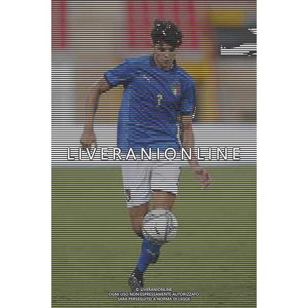 UEFA - Italia Under 21 vs Montenegro under 21- Qualificazioni al Campionato Europeo Under 21 2023 del 07/09/2021 nella foto: Raoul Bellanova (Italy) ©Claudio Zamagni/Agenzia Aldo Liverani Raoul Bellanova (Italy) during qualifiers UEFA Championship Under 21 - 2023 match between Italy and Montenegro under 21 on september 07 2021. photo credit by Claudio Zamagni/Aldo Liverani Photo Agency/AGENZIA ALDO LIVERANI SAS
