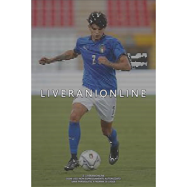 UEFA - Italia Under 21 vs Montenegro under 21- Qualificazioni al Campionato Europeo Under 21 2023 del 07/09/2021 nella foto: Raoul Bellanova (Italy) ©Claudio Zamagni/Agenzia Aldo Liverani Raoul Bellanova (Italy) during qualifiers UEFA Championship Under 21 - 2023 match between Italy and Montenegro under 21 on september 07 2021. photo credit by Claudio Zamagni/Aldo Liverani Photo Agency/AGENZIA ALDO LIVERANI SAS