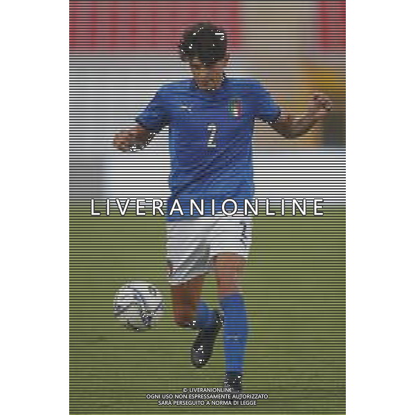 UEFA - Italia Under 21 vs Montenegro under 21- Qualificazioni al Campionato Europeo Under 21 2023 del 07/09/2021 nella foto: Raoul Bellanova (Italy) ©Claudio Zamagni/Agenzia Aldo Liverani Raoul Bellanova (Italy)during qualifiers UEFA Championship Under 21 - 2023 match between Italy and Montenegro under 21 on september 07 2021. photo credit by Claudio Zamagni/Aldo Liverani Photo Agency/AGENZIA ALDO LIVERANI SAS