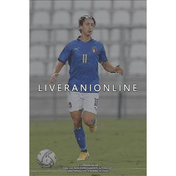 UEFA - Italia Under 21 vs Montenegro under 21- Qualificazioni al Campionato Europeo Under 21 2023 del 07/09/2021 nella foto: Mulattieri Samuele (Italy) ©Claudio Zamagni/Agenzia Aldo Liverani during qualifiers UEFA Championship Under 21 - 2023 match between Italy and Montenegro under 21 on september 07 2021. photo credit by Claudio Zamagni/Aldo Liverani Photo Agency/AGENZIA ALDO LIVERANI SAS