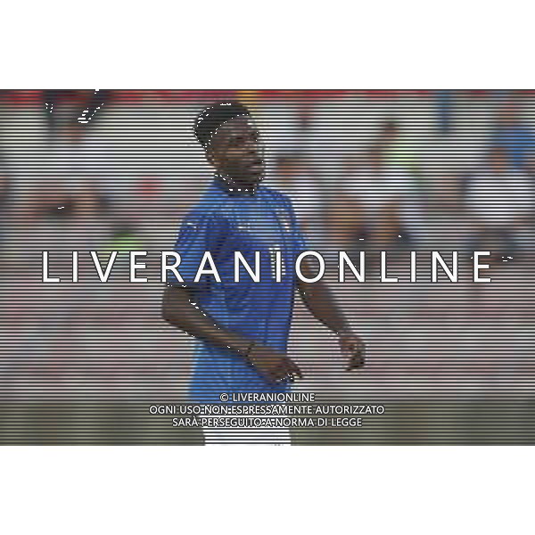UEFA - Italia Under 21 vs Montenegro under 21- Qualificazioni al Campionato Europeo Under 21 2023 del 07/09/2021 nella foto: Caleb Okoli (Italy) ©Claudio Zamagni/Agenzia Aldo Liverani Caleb Okoli (Italy) during qualifiers UEFA Championship Under 21 - 2023 match between Italy and Montenegro under 21 on september 07 2021. photo credit by Claudio Zamagni/Aldo Liverani Photo Agency/AGENZIA ALDO LIVERANI SAS