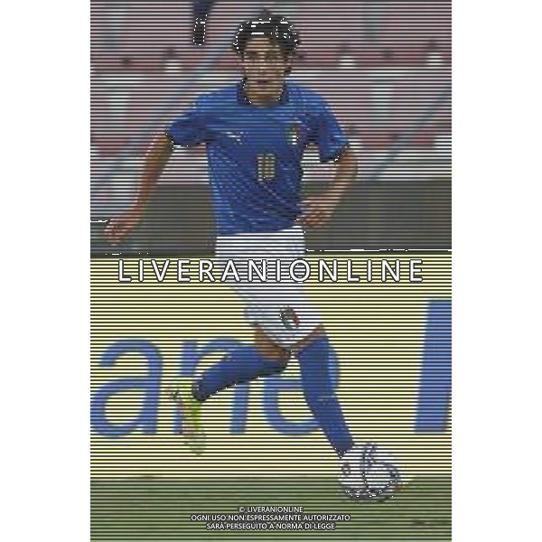UEFA - Italia Under 21 vs Montenegro under 21- Qualificazioni al Campionato Europeo Under 21 2023 del 07/09/2021 nella foto: Matteo Cancellieri (Italy) ©Claudio Zamagni/Agenzia Aldo Liverani Matteo Cancellieri (Italy) during qualifiers UEFA Championship Under 21 - 2023 match between Italy and Montenegro under 21 on september 07 2021. photo credit by Claudio Zamagni/Aldo Liverani Photo Agency/AGENZIA ALDO LIVERANI SAS
