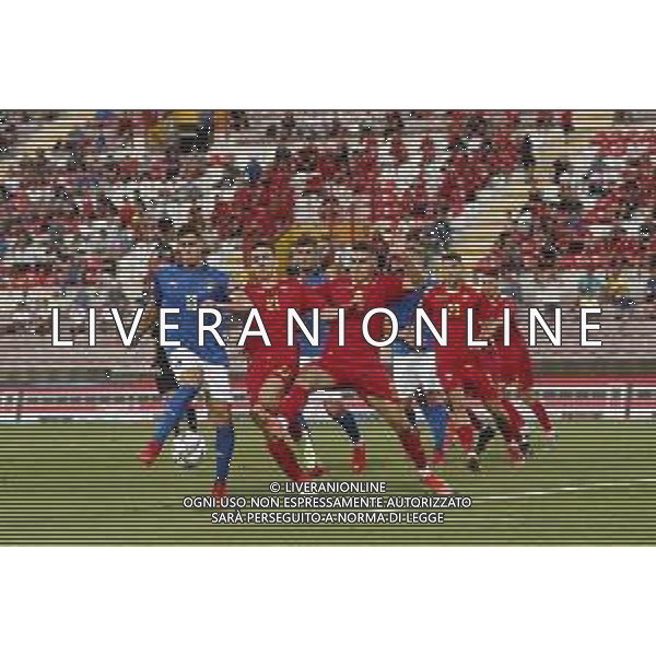 UEFA - Italia Under 21 vs Montenegro under 21- Qualificazioni al Campionato Europeo Under 21 2023 del 07/09/2021 nella foto: Riccardo Calafiori (Italy) ©Claudio Zamagni/Agenzia Aldo Liverani Riccardo Calafiori (Italy) during qualifiers UEFA Championship Under 21 - 2023 match between Italy and Montenegro under 21 on september 07 2021. photo credit by Claudio Zamagni/Aldo Liverani Photo Agency/AGENZIA ALDO LIVERANI SAS