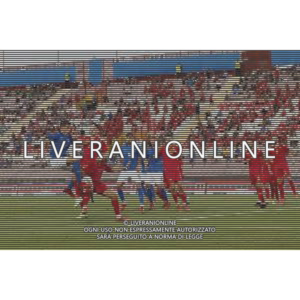 UEFA - Italia Under 21 vs Montenegro under 21- Qualificazioni al Campionato Europeo Under 21 2023 del 07/09/2021 nella foto: giocatori in area ©Claudio Zamagni/Agenzia Aldo Liverani during qualifiers UEFA Championship Under 21 - 2023 match between Italy and Montenegro under 21 on september 07 2021. photo credit by Claudio Zamagni/Aldo Liverani Photo Agency/AGENZIA ALDO LIVERANI SAS