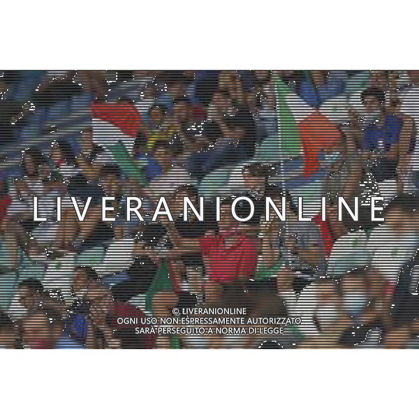 ITALIA vs LITUANIA Qualificazioni Europee del gruppo C ai Mondiali del Qatar 2022 del 08/09/2021 - nella foto: tifosi italiani sugli spalti ©Claudio Zamagni/Agenzia Aldo Liverani s.a.s. during European Qualifying Round of FIFA World Championship of Qatar 2022 between Italy and Lituania at Mapei Stadium on september 08 2021 in Reggio Emilia photo credit by Claudio Zamagni/Aldo Liverani Photo Agency/AGENZIA ALDO LIVERANI SAS