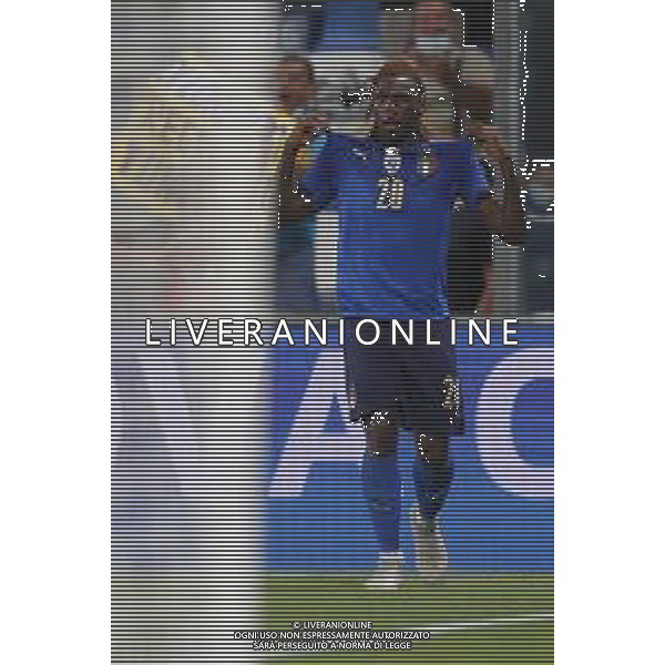 ITALIA vs LITUANIA Qualificazioni Europee del gruppo C ai Mondiali del Qatar 2022 del 08/09/2021 - nella foto: esultanza Kean Moise(Italia)-dopo il goal ©Claudio Zamagni/Agenzia Aldo Liverani s.a.s. during European Qualifying Round of FIFA World Championship of Qatar 2022 between Italy and Lituania at Mapei Stadium on september 08 2021 in Reggio Emilia photo credit by Claudio Zamagni/Aldo Liverani Photo Agency/AGENZIA ALDO LIVERANI SAS