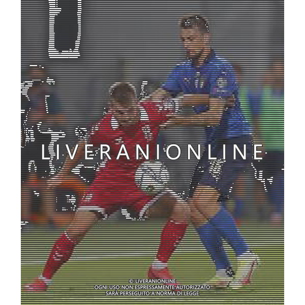 ITALIA vs LITUANIA Qualificazioni Europee del gruppo C ai Mondiali del Qatar 2022 del 08/09/2021 - nella foto: Acerbi Francesco(Italia)- ©Claudio Zamagni/Agenzia Aldo Liverani s.a.s. during European Qualifying Round of FIFA World Championship of Qatar 2022 between Italy and Lituania at Mapei Stadium on september 08 2021 in Reggio Emilia photo credit by Claudio Zamagni/Aldo Liverani Photo Agency/AGENZIA ALDO LIVERANI SAS