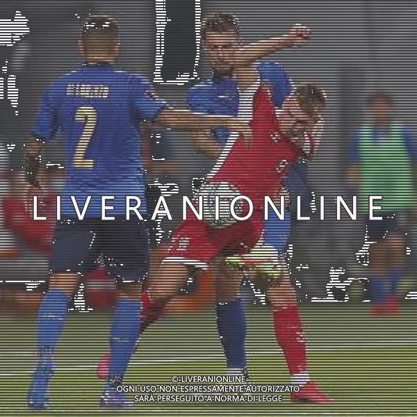 ITALIA vs LITUANIA Qualificazioni Europee del gruppo C ai Mondiali del Qatar 2022 del 08/09/2021 - nella foto: Acerbi Francesco(Italia)- ©Claudio Zamagni/Agenzia Aldo Liverani s.a.s. during European Qualifying Round of FIFA World Championship of Qatar 2022 between Italy and Lituania at Mapei Stadium on september 08 2021 in Reggio Emilia photo credit by Claudio Zamagni/Aldo Liverani Photo Agency/AGENZIA ALDO LIVERANI SAS