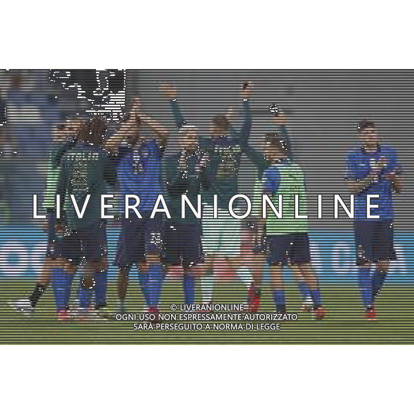 ITALIA vs LITUANIA Qualificazioni Europee del gruppo C ai Mondiali del Qatar 2022 del 08/09/2021 - nella foto: esultanza finale italia ©Claudio Zamagni/Agenzia Aldo Liverani s.a.s. during European Qualifying Round of FIFA World Championship of Qatar 2022 between Italy and Lituania at Mapei Stadium on september 08 2021 in Reggio Emilia photo credit by Claudio Zamagni/Aldo Liverani Photo Agency