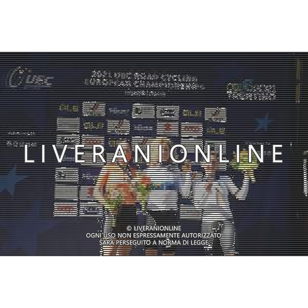 09-09-2021 European Championships Cronometro Elite Women; 2021, Svizzera; 2021, Olanda; 2021, Germany; Reusser, Marlen; Van Dijk, Ellen; Brennauer, Lisa; Trento; ©SIROTTI/AGENZIA ALDO LIVERANI SAS