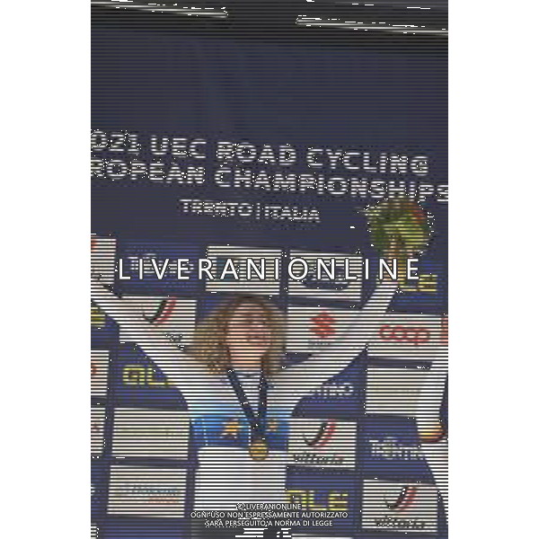 09-09-2021 European Championships Cronometro Elite Women; 2021, Svizzera; Reusser, Marlen; Trento; ©SIROTTI/AGENZIA ALDO LIVERANI SAS