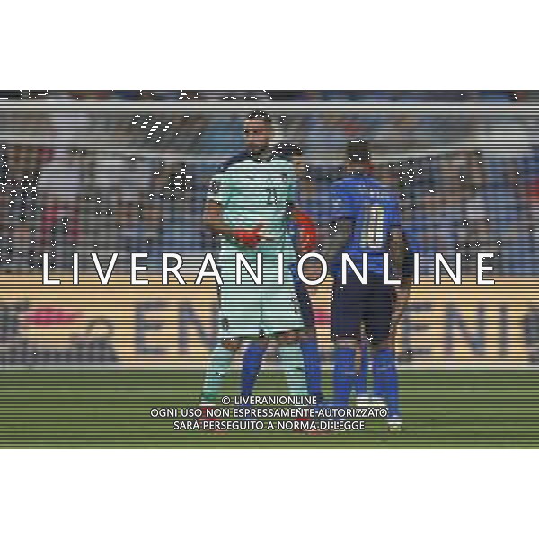 ITALIA vs LITUANIA Qualificazioni Europee del gruppo C ai Mondiali del Qatar 2022 del 08/09/2021 - nella foto: Donnarumma Gianluigi(Italia) ©Claudio Zamagni/Agenzia Aldo Liverani s.a.s. during European Qualifying Round of FIFA World Donnarumma Gianluigi(Italia)Championship of Qatar 2022 between Italy and Lituania at Mapei Stadium on september 08 2021 in Reggio Emilia photo credit by Claudio Zamagni/Aldo Liverani Photo Agency/AGENZIA ALDO LIVERANI SAS