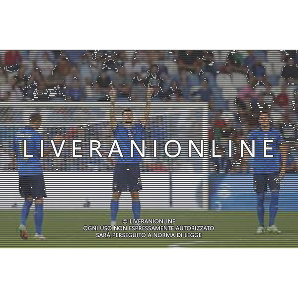 ITALIA vs LITUANIA Qualificazioni Europee del gruppo C ai Mondiali del Qatar 2022 del 08/09/2021 - nella foto: Acerbi Francesco(Italia)-Bernardeschi Federico(Italia)Pessina Matteo(Italia) ©Claudio Zamagni/Agenzia Aldo Liverani s.a.s. Acerbi Francesco(Italia)-Bernardeschi Federico(Italia)Pessina Matteo(Italia during European Qualifying Round of FIFA World Championship of Qatar 2022 between Italy and Lituania at Mapei Stadium on september 08 2021 in Reggio Emilia photo credit by Claudio Zamagni/Aldo Liverani Photo Agency/AGENZIA ALDO LIVERANI SAS
