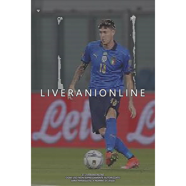 ITALIA vs LITUANIA Qualificazioni Europee del gruppo C ai Mondiali del Qatar 2022 del 08/09/2021 - nella foto: Bastoni Alessandro(Italia)- ©Claudio Zamagni/Agenzia Aldo Liverani s.a.s. Bastoni Alessandro(Italia)- during European Qualifying Round of FIFA World Championship of Qatar 2022 between Italy and Lituania at Mapei Stadium on september 08 2021 in Reggio Emilia photo credit by Claudio Zamagni/Aldo Liverani Photo Agency/AGENZIA ALDO LIVERANI SAS
