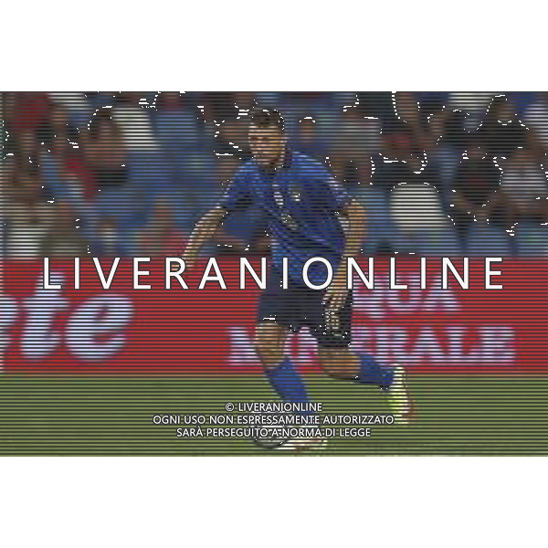 ITALIA vs LITUANIA Qualificazioni Europee del gruppo C ai Mondiali del Qatar 2022 del 08/09/2021 - nella foto: Acerbi Francesco(Italia)- ©Claudio Zamagni/Agenzia Aldo Liverani s.a.s. Acerbi Francesco(Italia)- during European Qualifying Round of FIFA World Championship of Qatar 2022 between Italy and Lituania at Mapei Stadium on september 08 2021 in Reggio Emilia photo credit by Claudio Zamagni/Aldo Liverani Photo Agency/AGENZIA ALDO LIVERANI SAS