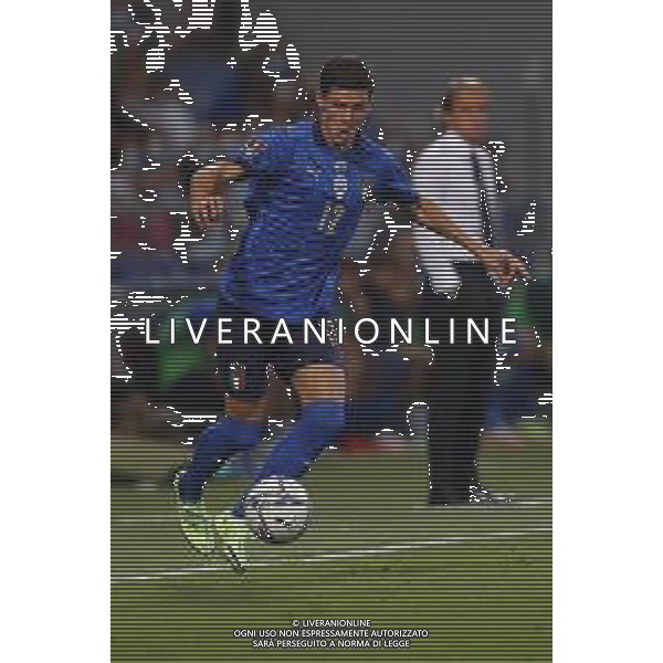 ITALIA vs LITUANIA Qualificazioni Europee del gruppo C ai Mondiali del Qatar 2022 del 08/09/2021 - nella foto: Pessina Matteo(Italia) ©Claudio Zamagni/Agenzia Aldo Liverani s.a.s. Pessina Matteo(Italia) during European Qualifying Round of FIFA World Championship of Qatar 2022 between Italy and Lituania at Mapei Stadium on september 08 2021 in Reggio Emilia photo credit by Claudio Zamagni/Aldo Liverani Photo Agency/AGENZIA ALDO LIVERANI SAS