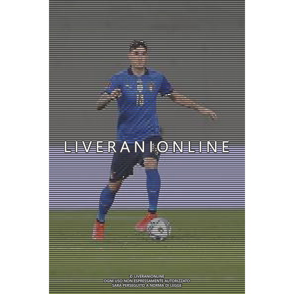 ITALIA vs LITUANIA Qualificazioni Europee del gruppo C ai Mondiali del Qatar 2022 del 08/09/2021 - nella foto: Bastoni Alessandro(Italia)- ©Claudio Zamagni/Agenzia Aldo Liverani s.a.s. Bastoni Alessandro(Italia)- during European Qualifying Round of FIFA World Championship of Qatar 2022 between Italy and Lituania at Mapei Stadium on september 08 2021 in Reggio Emilia photo credit by Claudio Zamagni/Aldo Liverani Photo Agency/AGENZIA ALDO LIVERANI SAS