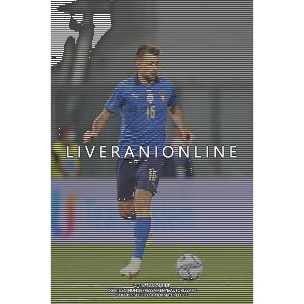 ITALIA vs LITUANIA Qualificazioni Europee del gruppo C ai Mondiali del Qatar 2022 del 08/09/2021 - nella foto: Acerbi Francesco(Italia)- ©Claudio Zamagni/Agenzia Aldo Liverani s.a.s. Acerbi Francesco(Italia)- during European Qualifying Round of FIFA World Championship of Qatar 2022 between Italy and Lituania at Mapei Stadium on september 08 2021 in Reggio Emilia photo credit by Claudio Zamagni/Aldo Liverani Photo Agency/AGENZIA ALDO LIVERANI SAS