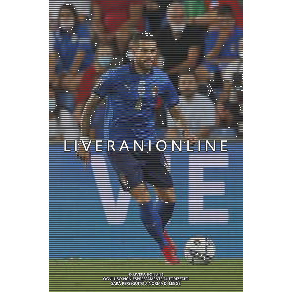 ITALIA vs LITUANIA Qualificazioni Europee del gruppo C ai Mondiali del Qatar 2022 del 08/09/2021 - nella foto: Biraghi Cristiano (Italia)- ©Claudio Zamagni/Agenzia Aldo Liverani s.a.s. Biraghi Cristiano (Italia)- during European Qualifying Round of FIFA World Championship of Qatar 2022 between Italy and Lituania at Mapei Stadium on september 08 2021 in Reggio Emilia photo credit by Claudio Zamagni/Aldo Liverani Photo Agency/AGENZIA ALDO LIVERANI SAS