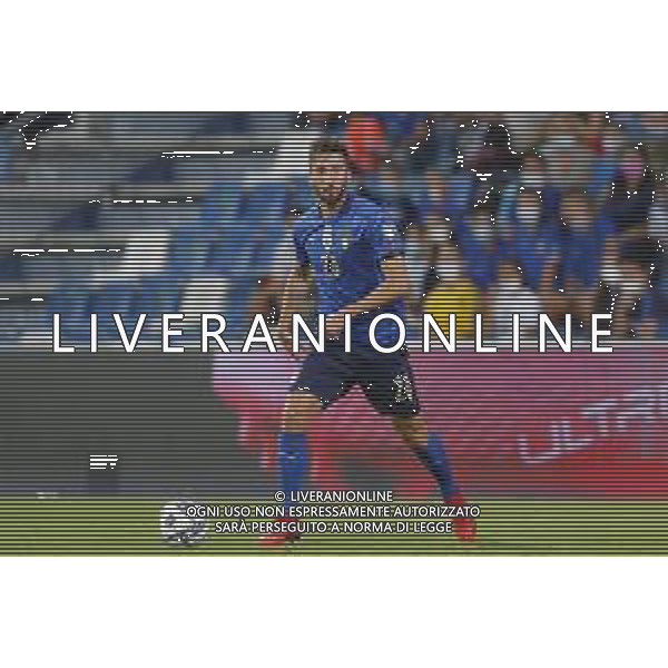 ITALIA vs LITUANIA Qualificazioni Europee del gruppo C ai Mondiali del Qatar 2022 del 08/09/2021 - nella foto: Cristante Bryan(Italia)- ©Claudio Zamagni/Agenzia Aldo Liverani s.a.s. Cristante Bryan(Italia)- during European Qualifying Round of FIFA World Championship of Qatar 2022 between Italy and Lituania at Mapei Stadium on september 08 2021 in Reggio Emilia photo credit by Claudio Zamagni/Aldo Liverani Photo Agency/AGENZIA ALDO LIVERANI SAS