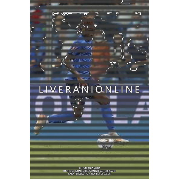 ITALIA vs LITUANIA Qualificazioni Europee del gruppo C ai Mondiali del Qatar 2022 del 08/09/2021 - nella foto: Kean Moise(Italia)- ©Claudio Zamagni/Agenzia Aldo Liverani s.a.s. Kean Moise(Italia)- during European Qualifying Round of FIFA World Championship of Qatar 2022 between Italy and Lituania at Mapei Stadium on september 08 2021 in Reggio Emilia photo credit by Claudio Zamagni/Aldo Liverani Photo Agency/AGENZIA ALDO LIVERANI SAS