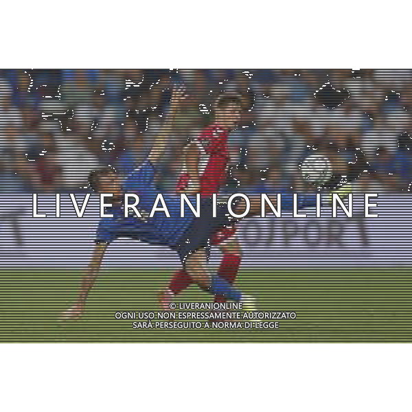 ITALIA vs LITUANIA Qualificazioni Europee del gruppo C ai Mondiali del Qatar 2022 del 08/09/2021 - nella foto: Acerbi Francesco(Italia)- ©Claudio Zamagni/Agenzia Aldo Liverani s.a.s. Acerbi Francesco(Italia)- during European Qualifying Round of FIFA World Championship of Qatar 2022 between Italy and Lituania at Mapei Stadium on september 08 2021 in Reggio Emilia photo credit by Claudio Zamagni/Aldo Liverani Photo Agency/AGENZIA ALDO LIVERANI SAS