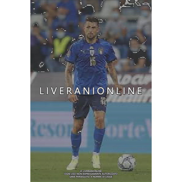 ITALIA vs LITUANIA Qualificazioni Europee del gruppo C ai Mondiali del Qatar 2022 del 08/09/2021 - nella foto: Acerbi Francesco(Italia)- ©Claudio Zamagni/Agenzia Aldo Liverani s.a.s. Acerbi Francesco(Italia)- during European Qualifying Round of FIFA World Championship of Qatar 2022 between Italy and Lituania at Mapei Stadium on september 08 2021 in Reggio Emilia photo credit by Claudio Zamagni/Aldo Liverani Photo Agency/AGENZIA ALDO LIVERANI SAS