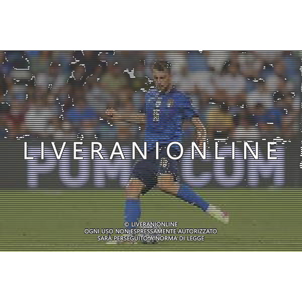 ITALIA vs LITUANIA Qualificazioni Europee del gruppo C ai Mondiali del Qatar 2022 del 08/09/2021 - nella foto: Acerbi Francesco(Italia)- ©Claudio Zamagni/Agenzia Aldo Liverani s.a.s. Acerbi Francesco(Italia)- during European Qualifying Round of FIFA World Championship of Qatar 2022 between Italy and Lituania at Mapei Stadium on september 08 2021 in Reggio Emilia photo credit by Claudio Zamagni/Aldo Liverani Photo Agency/AGENZIA ALDO LIVERANI SAS