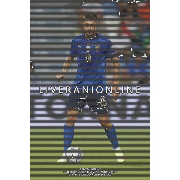 ITALIA vs LITUANIA Qualificazioni Europee del gruppo C ai Mondiali del Qatar 2022 del 08/09/2021 - nella foto: Acerbi Francesco(Italia)- ©Claudio Zamagni/Agenzia Aldo Liverani s.a.s. Acerbi Francesco(Italia)- during European Qualifying Round of FIFA World Championship of Qatar 2022 between Italy and Lituania at Mapei Stadium on september 08 2021 in Reggio Emilia photo credit by Claudio Zamagni/Aldo Liverani Photo Agency/AGENZIA ALDO LIVERANI SAS
